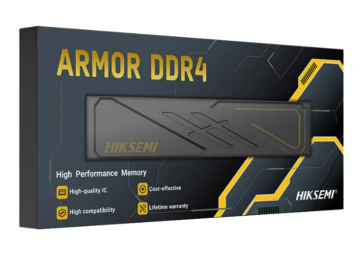 DDR4 8GB HIKSEMI 3200MHZ ARMOR BLACK