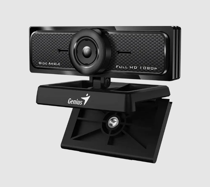 WEBCAM GENIUS F100 V2 1080P GRAN ANGULAR MIC BLACK