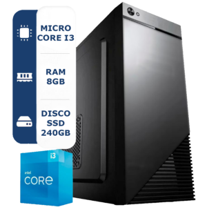 PC CX INTEL I3 12100+8G+SSD240 GB