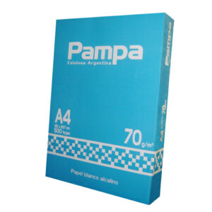 RESMA PAPEL PAMPA T/A4 70 GRS.X 500 HS.